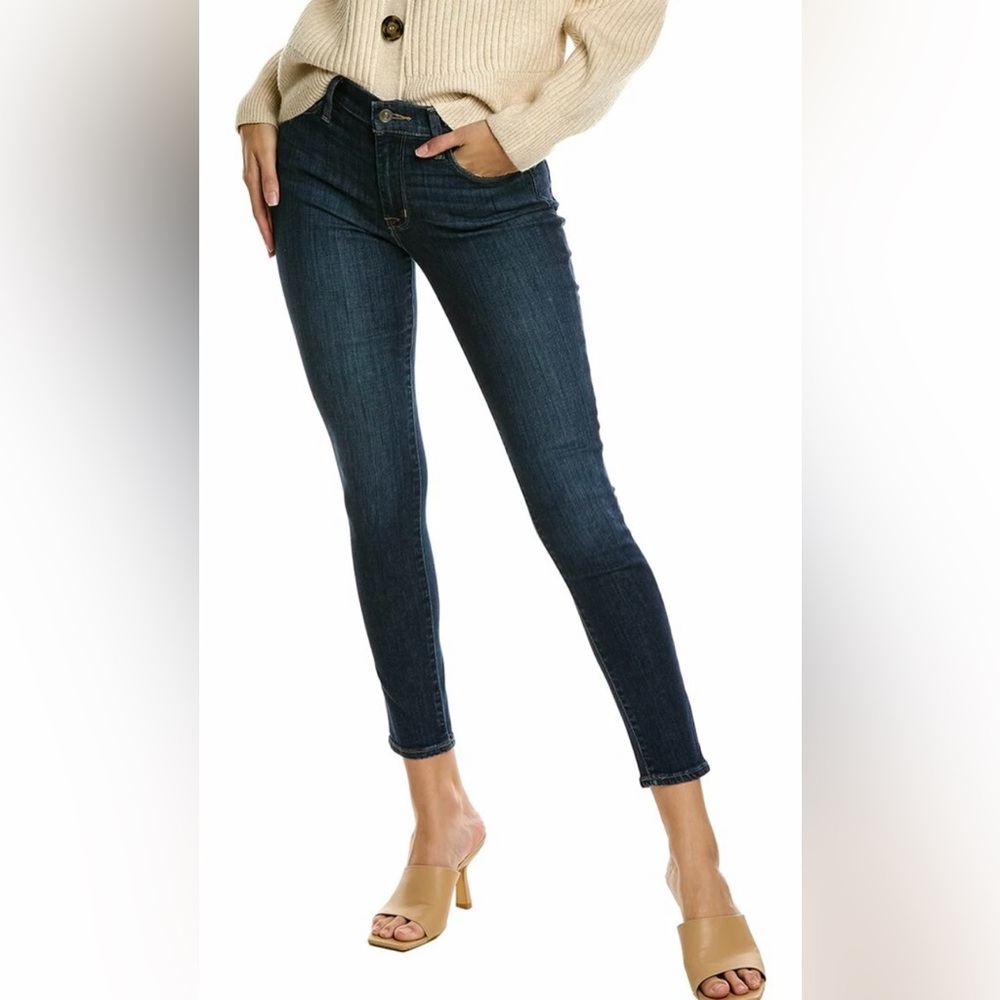 Hudson Jeans Natalie Mid Rise Skinny Jeans